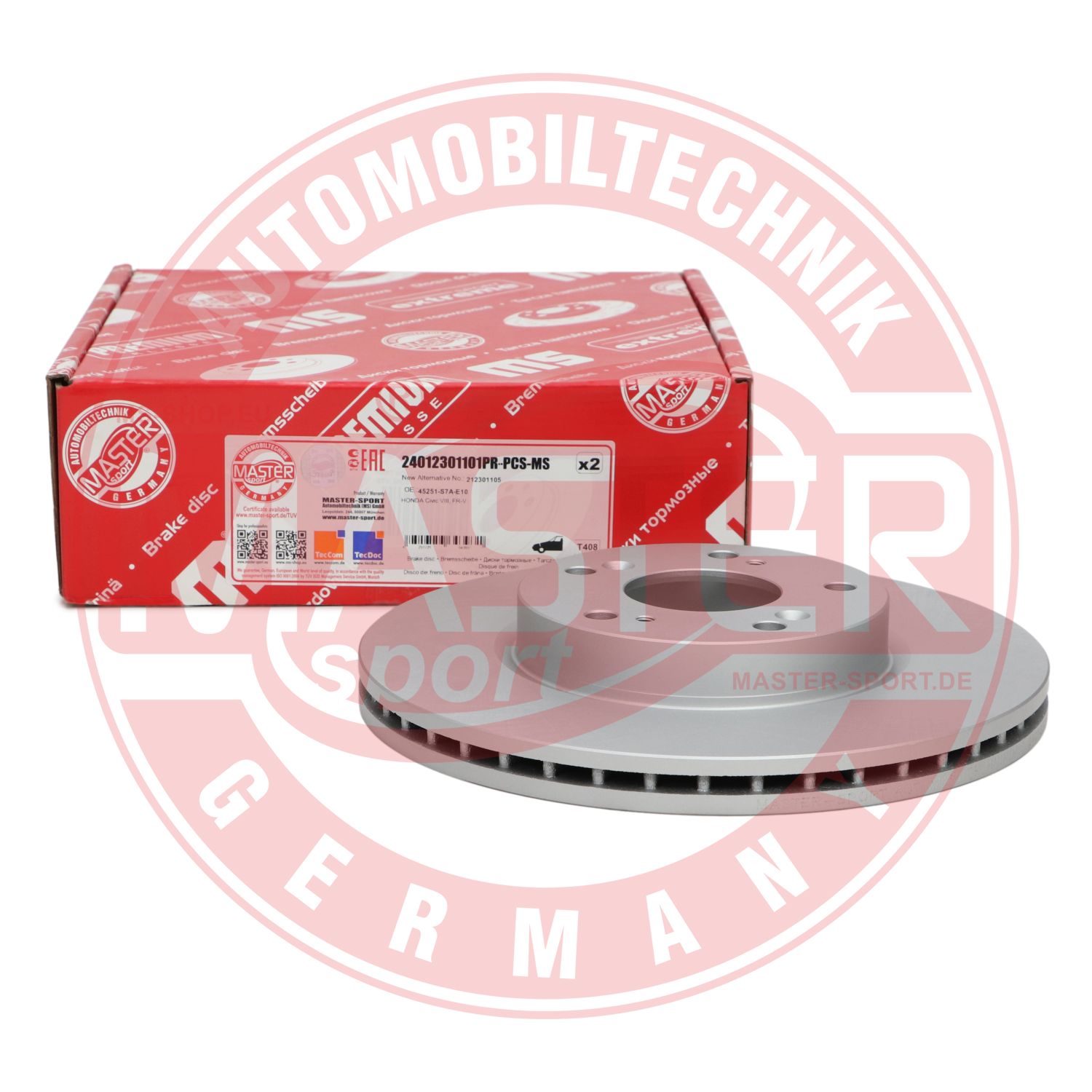 Disc frana MASTERSPORT GERMANY 24012301101PR-PCS-MS